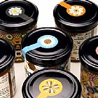 包装新的丹麦蜂蜜